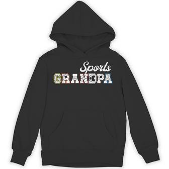 Sports Grandpa Sports Grandfather Sport Grandpa Hoodie - Thegiftio UK