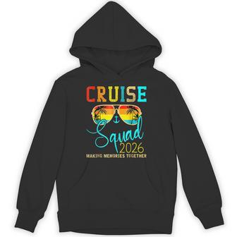 Squad Crew Cruise 2026 Summer Vacation Matching Family Group Hoodie - Monsterry