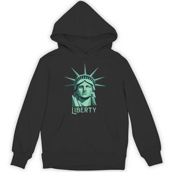 Statue Of Liberty Patriotic Hoodie - Thegiftio UK