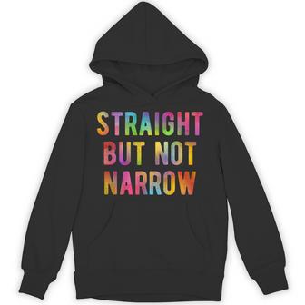 Straight But Not Narrow レインボー Lgbtq Ally パーカー - Kawaiitshirt