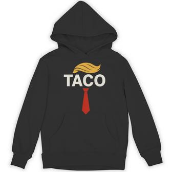 TACO トランプズ・オールウェイズ・チキン・アウト・タコス パーカー - Kawaiitshirt