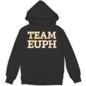 Team Euph Team Euphonium 吹奏楽部「チームユーフ」 おかしなユーフォニアム パーカー - Kawaiitshirt