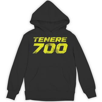 Tenere T7 アドベンチャー ヴィンテージ バイク パーカー - Kawaiitshirt