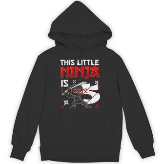This Little Ninja Is 5歳 5歳の誕生日 忍者 男の子 キッズ パーカー - Kawaiitshirt
