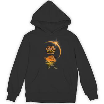 Total Eclipse At Sea 08 12 26 Solar Totality Eclipse Cruise Hoodie - Thegiftio UK