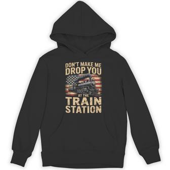 Train Station Yellowstone Take Them Train Conductor Costume Hoodie - Thegiftio UK