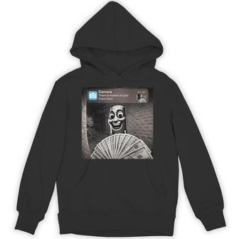 Tung Tung Tung Sahur Motion At Your Front Door Italian Meme Hoodie | Mazezy