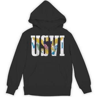 Us Virgin Islands Usvi Flag Pride Souvenir Hoodie - Thegiftio UK