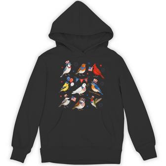 Usa 250Th Anniversary Bird Patriotic American Bird 4Th July Hoodie - Thegiftio UK