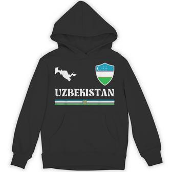 Uzbekistan Flag Uzbekistani Flag Uzbekistan Hoodie - Thegiftio UK