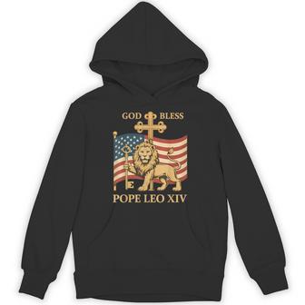 Vatican Pope Leo Xiv God Bless Pope Leo Xiv パーカー - Kawaiitshirt