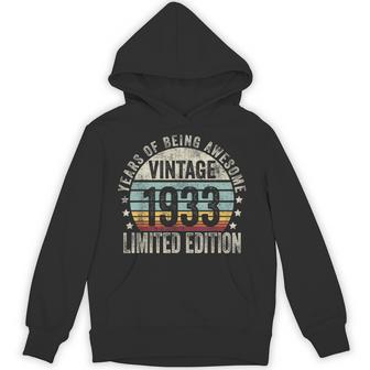 Vintage 1933 Limited Edition Legendary Awesome Epic 1933 パーカー - Kawaiitshirt