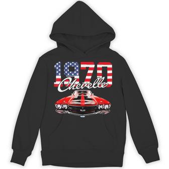 Vintage 1970 Chevelle 70 Classic American Muscle Car Hot Rod Hoodie - Thegiftio UK