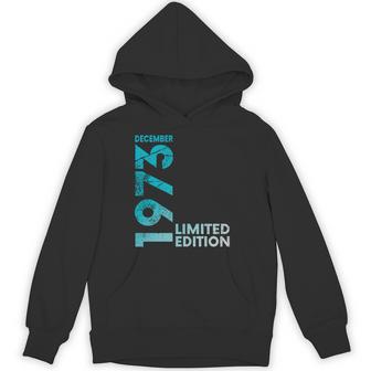 Vintage 50 Birthday I Limited Edition December 1973 長袖tシャツ パーカー - Kawaiitshirt