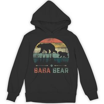 Vintage Baba Bear Wildling Father's Day Hoodie - Thegiftio UK