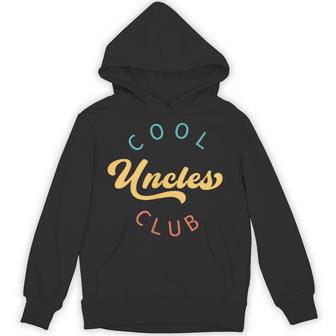 Vintage Cool Uncles Club Best Uncle Ever Retro Father Day Hoodie - Thegiftio