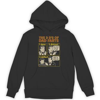 Vintage Dad Fart Father's Day Farting Humor Gag Retro Hoodie - Thegiftio UK