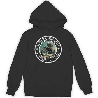 Vintage Laconia Bike Rally 2026 Weirs Beach Nh Skull Biker Hoodie - Thegiftio UK