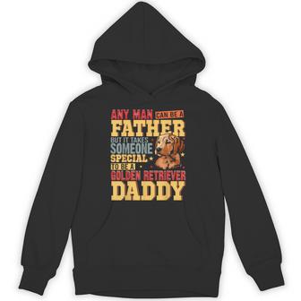 Vintage Special Golden Retriever Daddy Fathers Day Dog Lover Hoodie - Thegiftio
