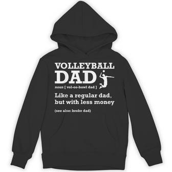 Volleyball Dad Definition Proud Sports Player Father's Day Hoodie - Thegiftio UK