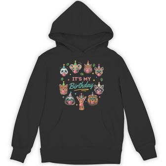 Wild Jungle Animal Birthday Safari Hoodie - Thegiftio UK
