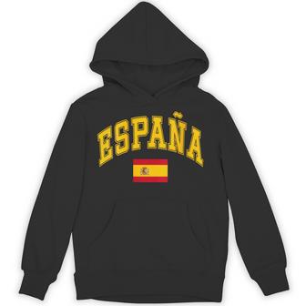 Women's Spain Spanish Flag Espana Graphic Hoodie - Thegiftio UK