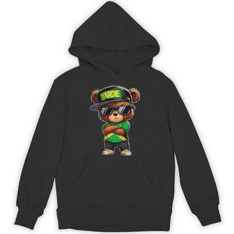 Yardie ジャマイカ ベア ジャマイカ国旗 ジャマイカの服 長袖tシャツ パーカー - Kawaiitshirt