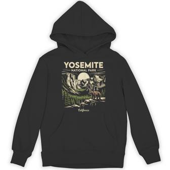 Yosemite National Park For Hikers Campers And Nature Lovers Hoodie - Monsterry