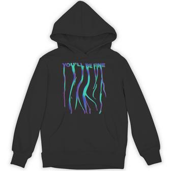 You'll Be Fine Aesthetically Pleasingaporwave Trippy Meme パーカー - Kawaiitshirt