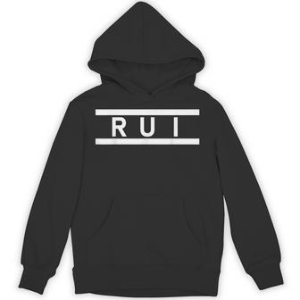 「Rui」ヘボン式「るい」「ルイ」下の名前 ローマ字 名入れ 名乗り ラテン文字 綴り パーカー - Kawaiitshirt