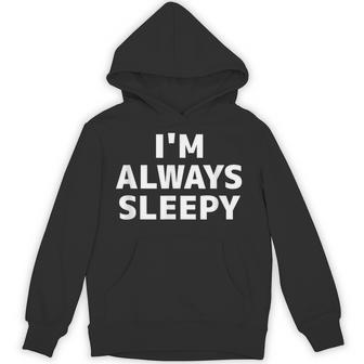 いつも眠いシャツいつも眠い パーカー - Kawaiitshirt