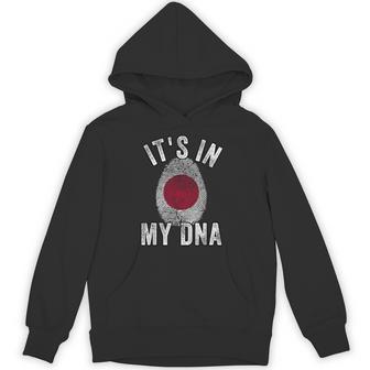 おかしな It's In My Dna 日本国旗 指紋 パーカー - Kawaiitshirt