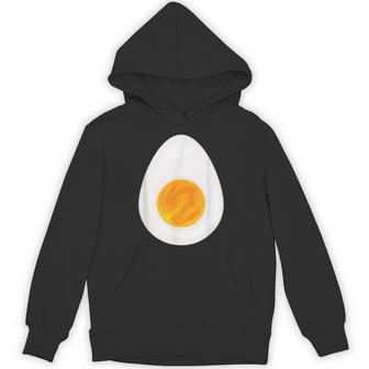 おかしなゆで卵 かわいい 朝食 食通 皮肉なユーモア ミーム パーカー - Kawaiitshirt
