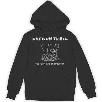 おもしろオレゴンワゴン トレイル You Have Died Of Dysentery パーカー - Kawaiitshirt
