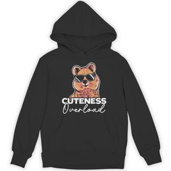 かわいい 過負荷 クオッカ ワラビー 有骨動物 オージー パーカー - Kawaiitshirt