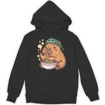かわいいカピバラと亀 リュック ラーメン カワイイ パーカー - Kawaiitshirt
