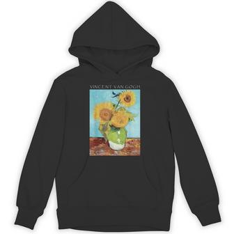 ひまわり ヴィンセント・ヴァン・ゴッホ 美しい絵画 ストリートウェア パーカー - Kawaiitshirt