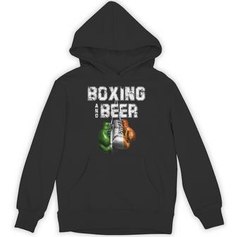 アイルランドのボクシングとビール 面白いアイルランド国旗tシャツ パーカー - Kawaiitshirt