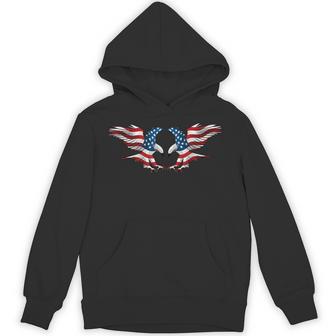 アメリカンイーグルから服 米国旗 メンズ 愛国的な パーカー - Kawaiitshirt
