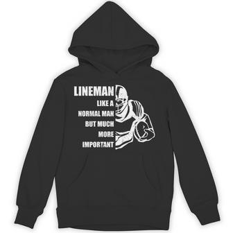 アメリカンフットボール トレーニング用品 ラインマン フットボール選手 長袖tシャツ パーカー - Kawaiitshirt