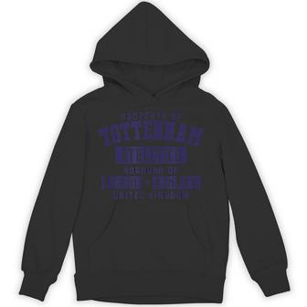 イギリスネイビープリントのトッテナムロンドンプロパティ パーカー - Kawaiitshirt