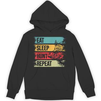 イノシシ ハンター 食べる スリープ ハント リピートハンティング パーカー - Kawaiitshirt