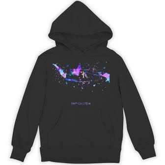 インドネシアの地図 パーカー - Kawaiitshirt