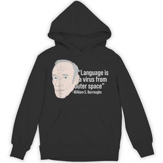 ウィリアム・バロウズ ビート詩人の名言 ビートジェネレーション パーカー - Kawaiitshirt