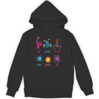 ウイルス学者のためのかわいいウイルスtシャツ パーカー - Kawaiitshirt