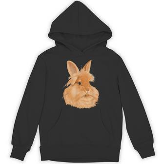 ウサギ ライオンヘッド ウサギ パーカー - Kawaiitshirt