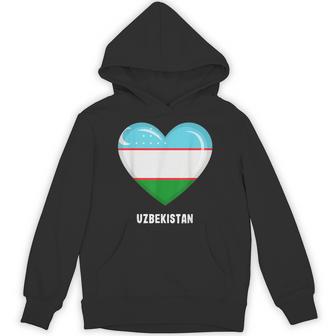 ウズベキスタン国旗シャツ パーカー - Kawaiitshirt
