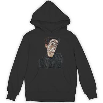 エゴン・シーレ セルフポートレート パーカー - Kawaiitshirt