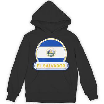 エルサルバドル国バッジ エルサルバドル国旗 パーカー - Kawaiitshirt