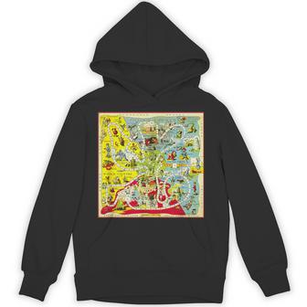 オズの土地 キャラクター ヴィンテージ オズの魔法使い ゲームボード パーカー - Kawaiitshirt